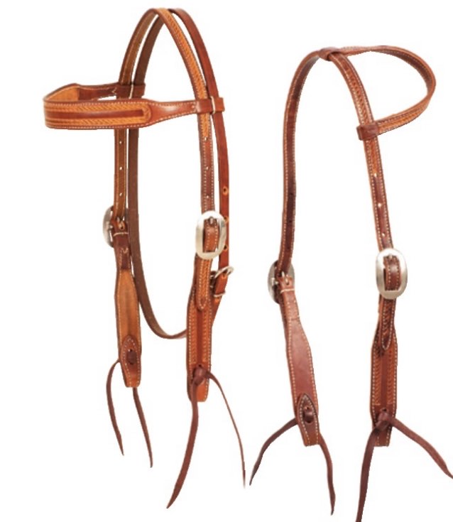 Rope Border Bridle