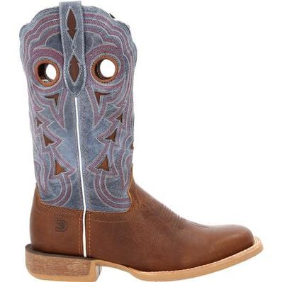 Rebel Pro Women's Golden Brown & Periwinkle Western Boot